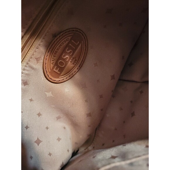 Fossil Pink Fuchsia Explorer Swing Pack Leather Crossbody Shoulder Bag - Picture 3 of 8